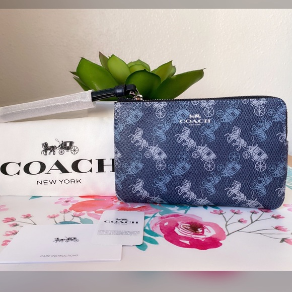 Coach Handbags - COACH WRISTLET AND CARRIAGE